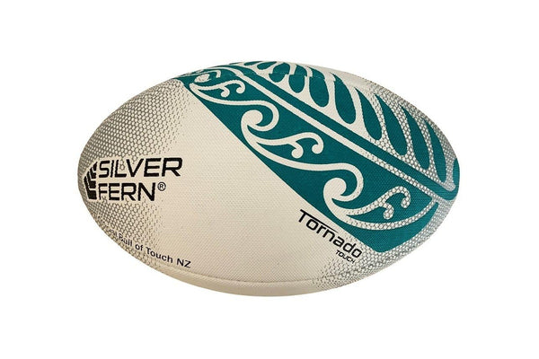 Silver Fern Touch Rugby Ball - Tornado - Size 4