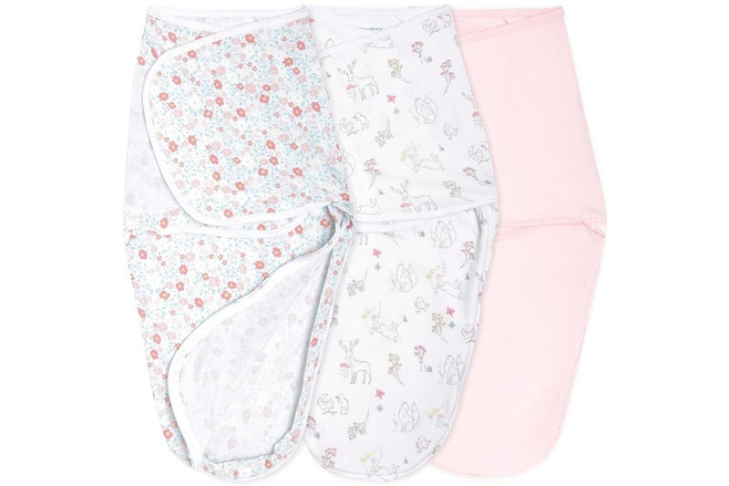 Aden + Anais: Snugg Swaddle Set - Fairy Tale Flowers (Large/3 Pack)