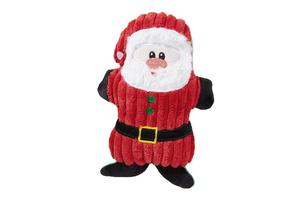 Pet Dog Animal Chew Squeaky Plush Toys Christmas Theme Santa Claus Style