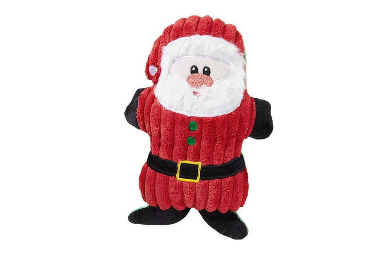 Pet Dog Animal Chew Squeaky Plush Toys Christmas Theme Santa Claus Style