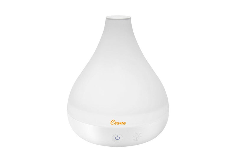 Crane: Cool Mist Humidifier & Aroma Diffuser - White