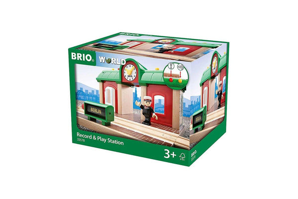 3pc Brio Record & Interactive Play Station Kids Childrens Pretend Play Toy 3y+