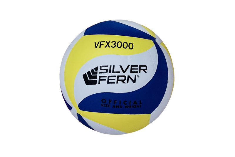 Silver Fern Volleyball Match Ball - Official Size - 8 Panel Soft Touch