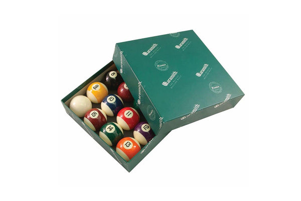 Arasmith Sports Premier Pool Balls 2 1 16" Set Numbered Set 1-15 Multicoloured