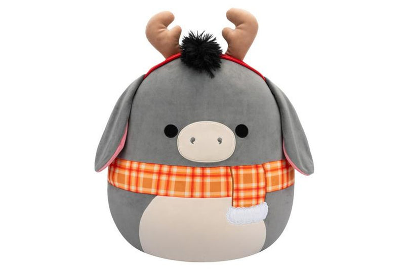 Squishmallows: Jason the Grey Donkey (with Antlers) - 7.5" Plush