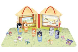 Bluey: Wooden Carry Along House Set