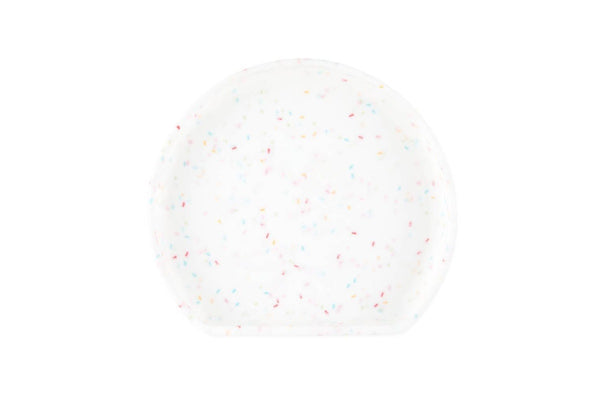 Bumkins: Silicone Grip Plate - Vanilla Sprinkle