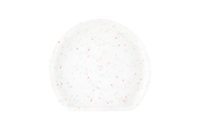 Bumkins: Silicone Grip Plate - Vanilla Sprinkle