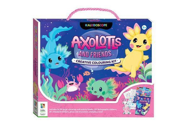 Kaleidoscope: Axolotls & Friends Creative Colour & Activity Set