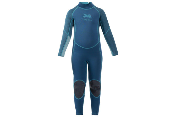 Trespass Childrens/Kids Lillian Wetsuit (Cosmic Blue Marl) (3-4 Years)