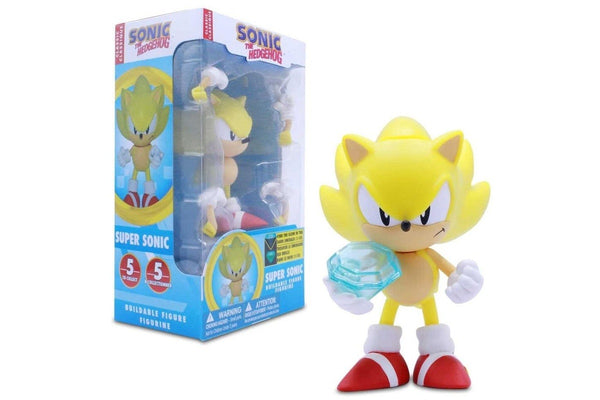 Sonic the Hedgehog: 4" Build-a-Figure - Super Sonic