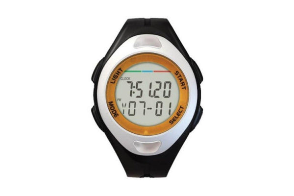 Carta Sport Fitness Watch (Black/White) (One Size)