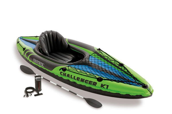 Intex: Challenger K1 Kayak with 86" Aluminium Oars