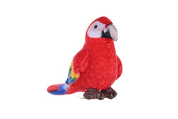 Wild Republic:Rainforest Birds Macaw Scarlet - 4.5" Plush