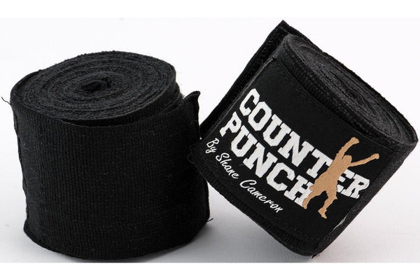 Counterpunch Long Wraps - 4.5m - Black