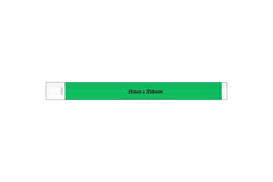 Makero Tyvek Wristband (Pack of 1000) (Fluorescent Green) (One Size)