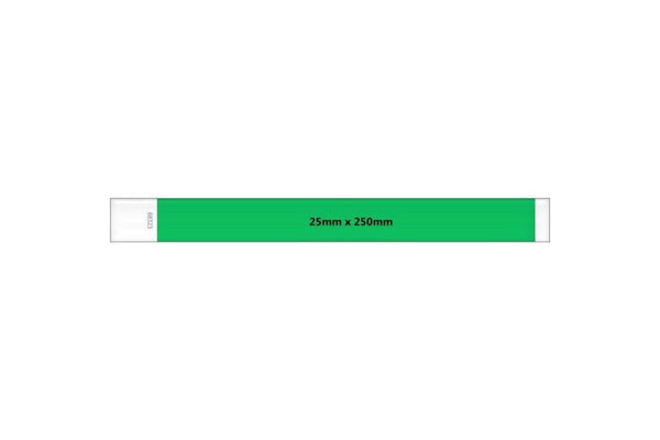 Makero Tyvek Wristband (Pack of 1000) (Fluorescent Green) (One Size)