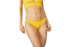 Mantaray Womens/Ladies Textured Bikini Bottoms (Mustard) (12 UK)