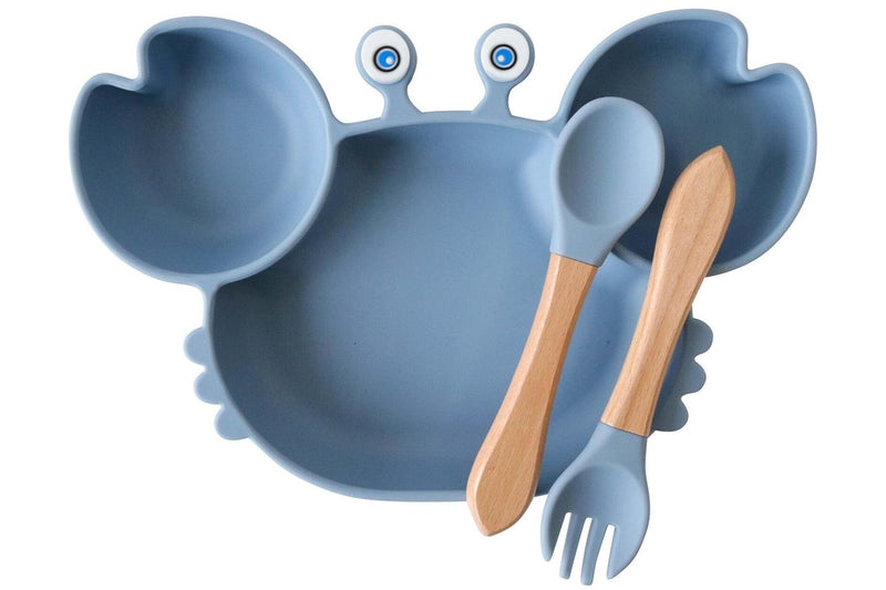 LaVida: Silicone Bowl Set - Blue Crab