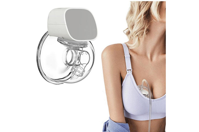 Portable Electric Breast Pump-Grey