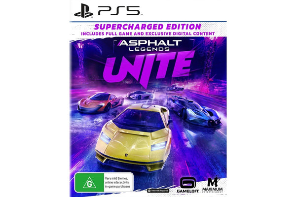 Asphalt Legends UNITE Supercharged Edition (code in box)