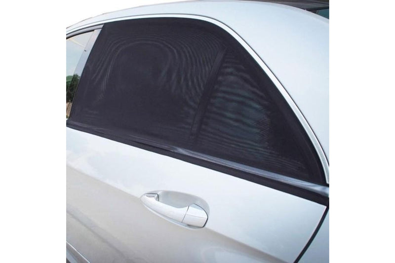 2 x Large Car Sun Shade Auto Curved Side Window Protection Baby Sunshade