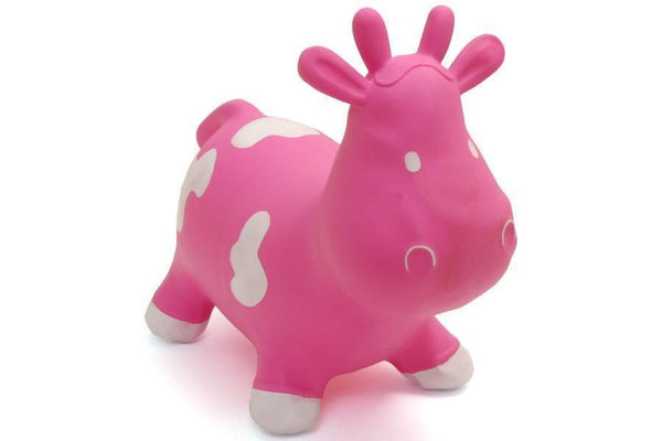 Happy Hopperz - Pink Cow (Small)