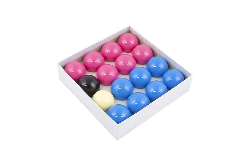 Formula Sports Battle Of The Sexes Casino Balls 2" Set 7 Pink Blue & 1 BLK WHT