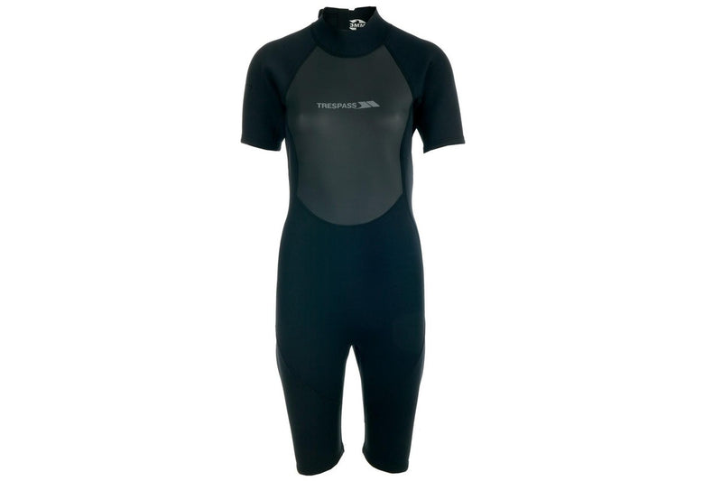 Trespass Womens/Ladies Scubadive Short Wetsuit (Black) (M)