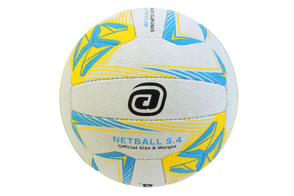 Avaro Club / Match Netball - Yellow / Blue - Size 4