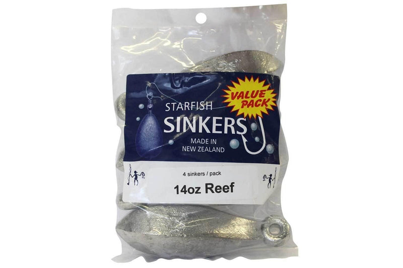 Starfish Reef Sinker Value Pack 14oz x 4