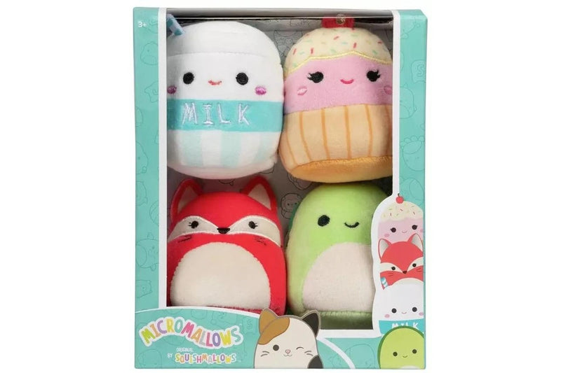 Micromallows: Fifi, Henry, Melly & Clara - 2.5" 4-Pack Plush