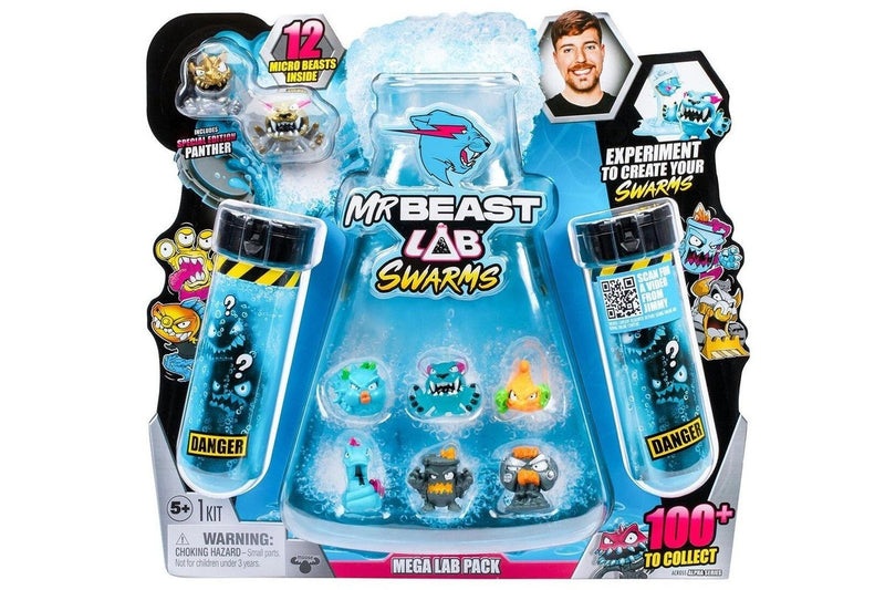 MrBeast Lab: Swarms 12-Pack - Blue Panther & Bird (Blind Box)