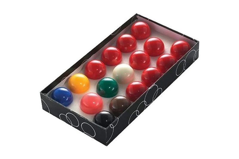 Carta Sport Snooker Balls (Pack Of 17) (Multicoloured) (One Size)