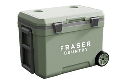 Fraser Country Chilly Bin with Wheels 45L - Jade