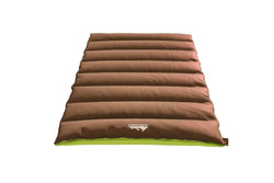 Weisshorn Sleeping Bag Double Bags Thermal Camping Hiking Tent Brown -5C