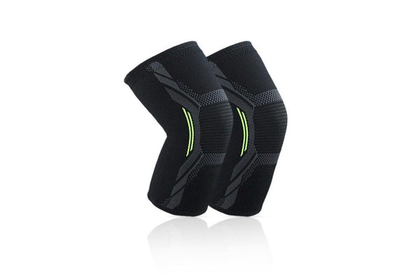 Single Knitted Nylon Sports Knee Pad Riding Protective Gear Running Basketball Skipping Rope Warm