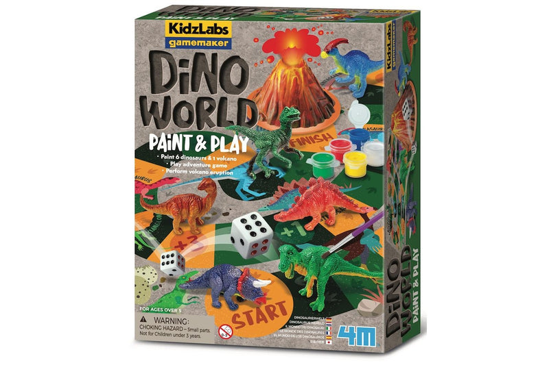 4M: Kidzlabs Gamemaker - Dino World Paint & Play