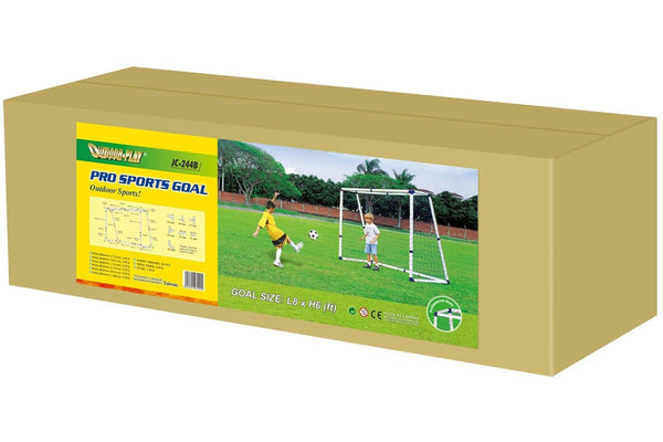 Outdoor Play Pro Sports Goal 8ft x 6ft