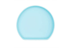 Bumkins: Silicone Grip Plate - Light Blue