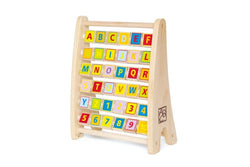 Hape Alphabet Abacus Educational Playset Kids Toddler Learning Activity Toy 3+