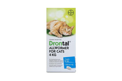 Drontal: Cat Ellipsoid 4kg - 2 Tablets