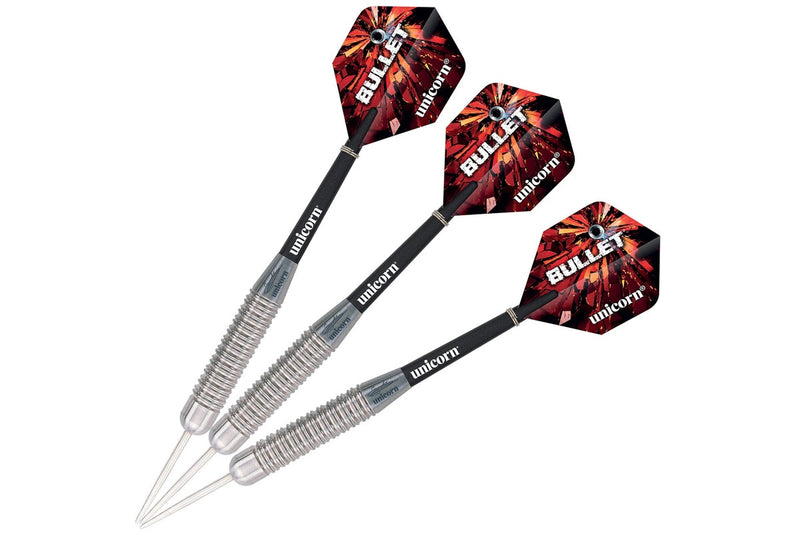 Unicorn Gary Anderson Stainless Steel Darts (Pack of 3) (Silver) (21g)