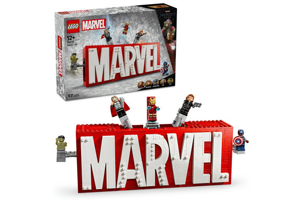 LEGO Marvel: MARVEL Logo & Minifigures - (76313)