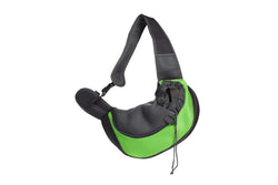 Ape Basics: Portable Mesh Breathable Pet Sling Backpack - Green