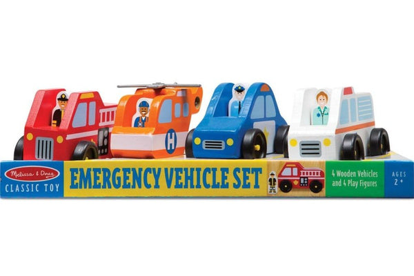 Melissa & Doug: Emergency - Vehicle Set