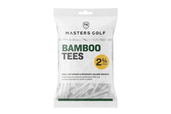 Masters Bamboo Golf Tees (Pack of 20) (White) (70mm)