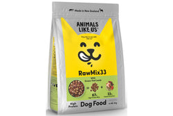 Animals Like Us: RawMix33 with Grass-Fed Lamb Dog Food (2kg)