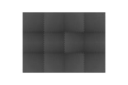 Floor Mats 12 Pcs 4.32 MÃ¢Â² Eva Foam Black