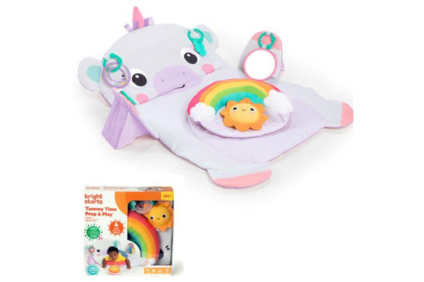 Bright Starts: Tummy Time Prop & Play - Unicorn